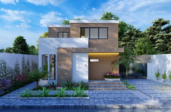 Desain rumah minimalis ukuran 7x9 terbaru 2018