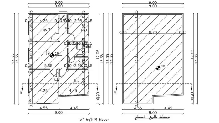 Desain rumah tanah ukuran 9x14