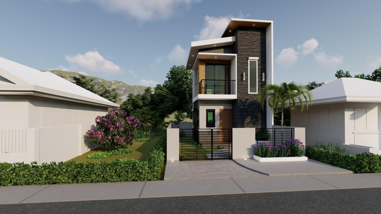 Desain rumah minimalis ukuran 5x5